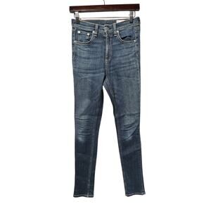 RAG & BONE WOMEN'S‎ JEANS SIZE 25 DIVE HIGH RISE WAIST EDDY WASH SKINNY